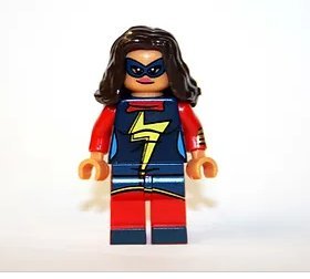 Mrs. Marvel Kamala Khan Comic book Minifigure Block Toys