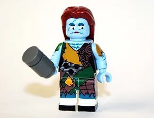 Sally with Jar Nightmare Before Christmas Movie Minifigure Block Toys