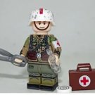 German Medic Deluxe WW2 Army Minifigure Block Toys