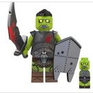 Uruk-Hai Orc Bloody sword green Warrior LOTR Lord of the Rings Hobbit Minifigure