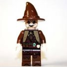 Witch Brown Village Medieval Minifigure Block Toys