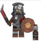 Uruk-Hai Orc Bloody Sword LOTR Lord of the Rings Hobbit Minifigure Block Toys