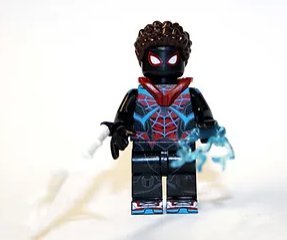 Miles Morales Evolved suit Spider-Man PS5 Minifigure Block Toys