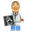 Doctor Julius Hibbert The Simpsons Cartoon Minifigure Block Toys