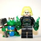 Sylvia with Thor Frog Loki TV Show Minifigure Block Toys