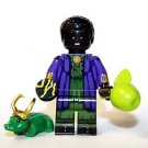 Kang with Alligator Loki TV Show Minifigure Block Toys