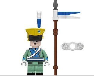 Royal Bavarian Uhlan Regiment Napoleonic War Waterloo Minifigure Block Toys