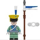 Royal Bavarian Uhlan Regiment Napoleonic War Waterloo Minifigure Block Toys