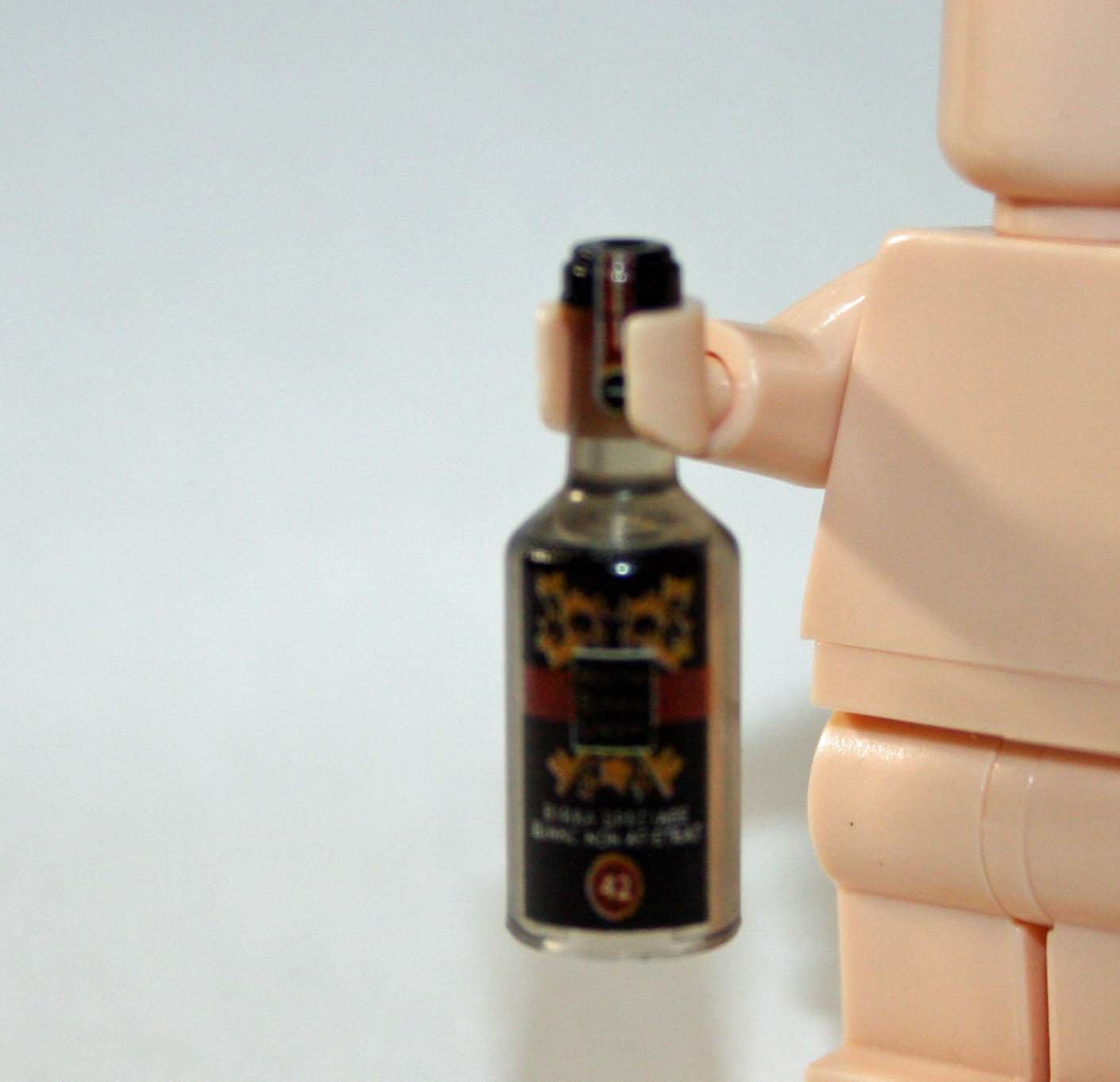 Whisky Alcohol Bottle Minifigure Block Toys