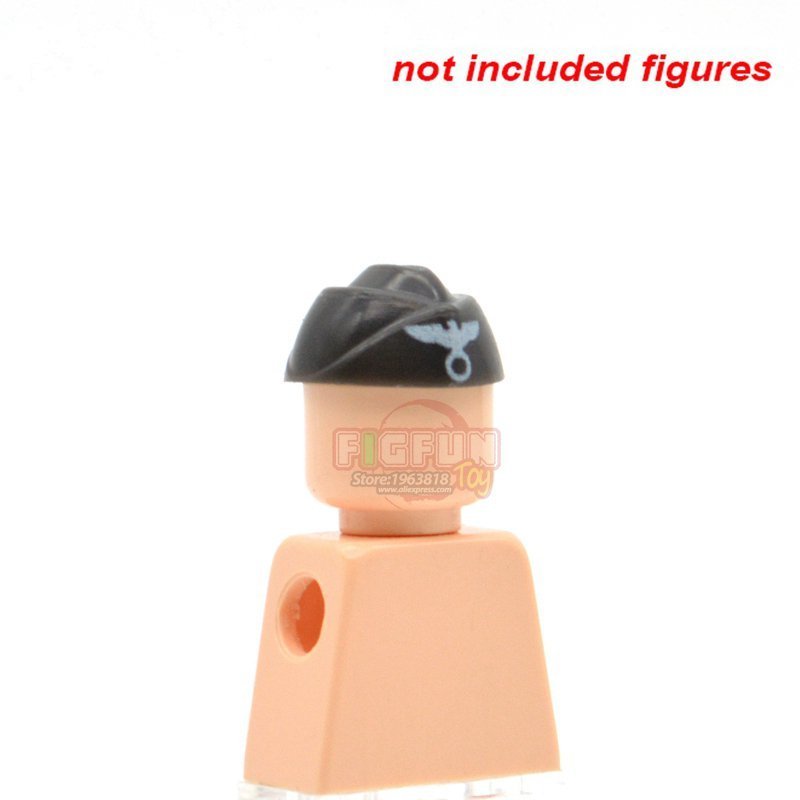 German Cap WW2 Minifigure Block Toys