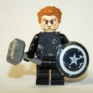 Captain America Black Minifigure Block Toys