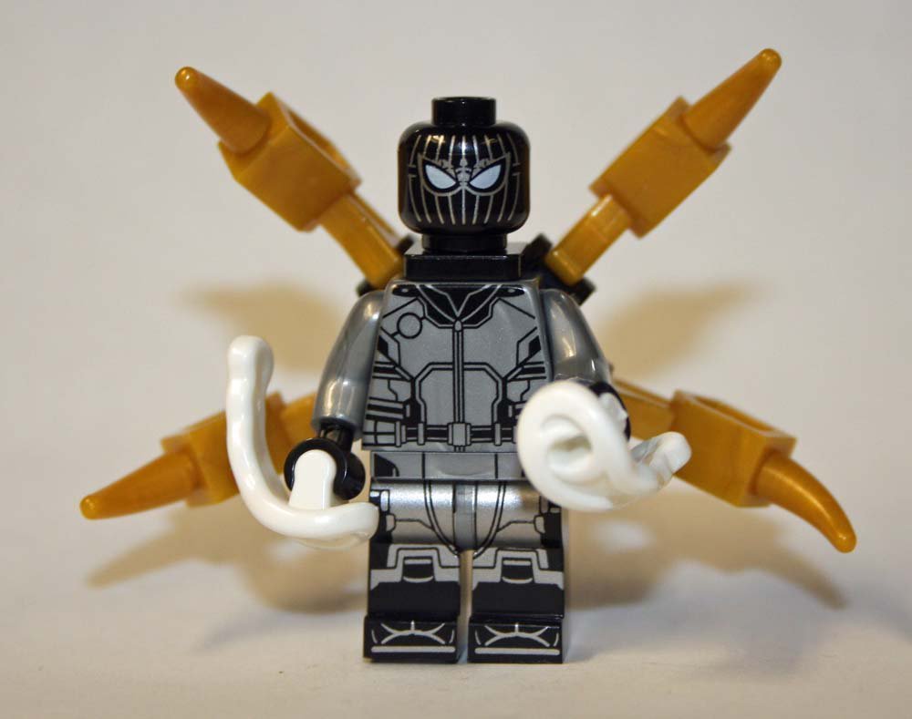 Spider-Man Stealth Suit Minifigure Block Toys