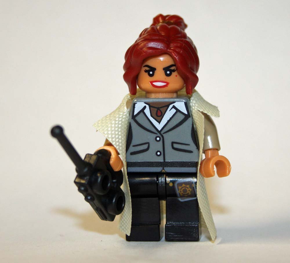 Barbara Gordon coat Minifigure Block Toys