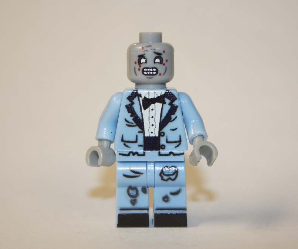 Zombie tuxedo Custom Minifigure Block Toys