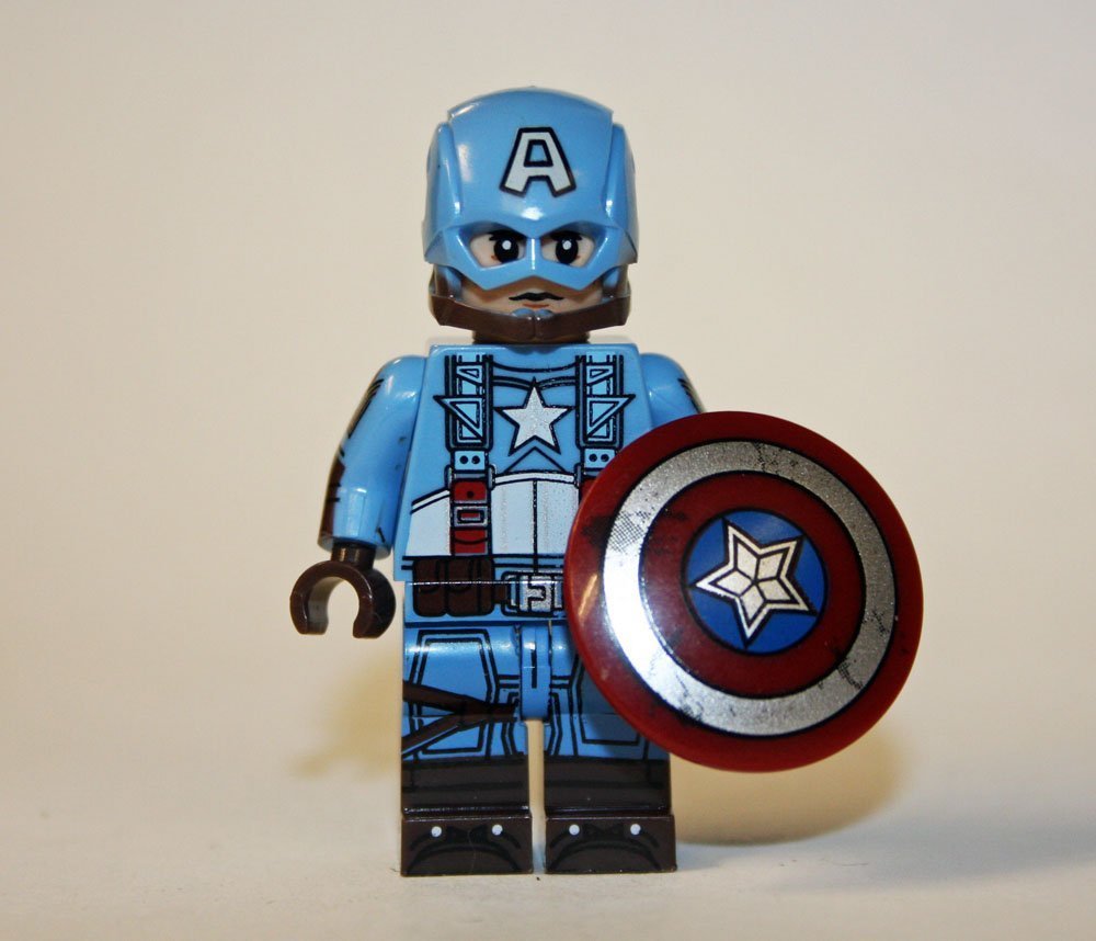 Captain America First Minifigure Block Toys