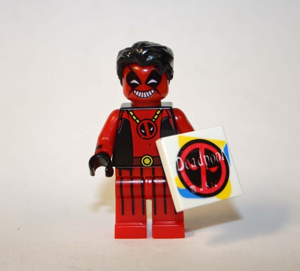 Deadpool Pimp Marvel Minifigure Block Toys