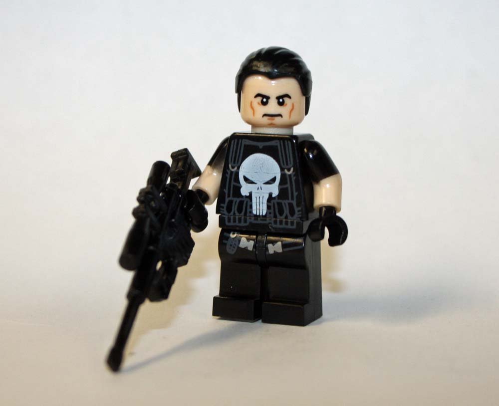 Punisher short sleeves Minifigure Block Toys