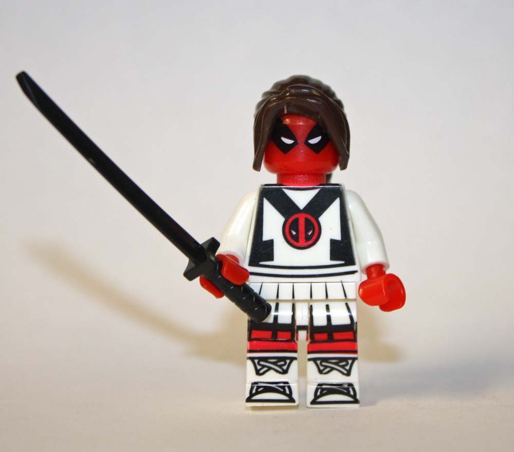 Deadpool Cheerleader Marvel Minifigure Block Toys