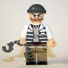 Prisoner Convict with Minifigure Block Toys