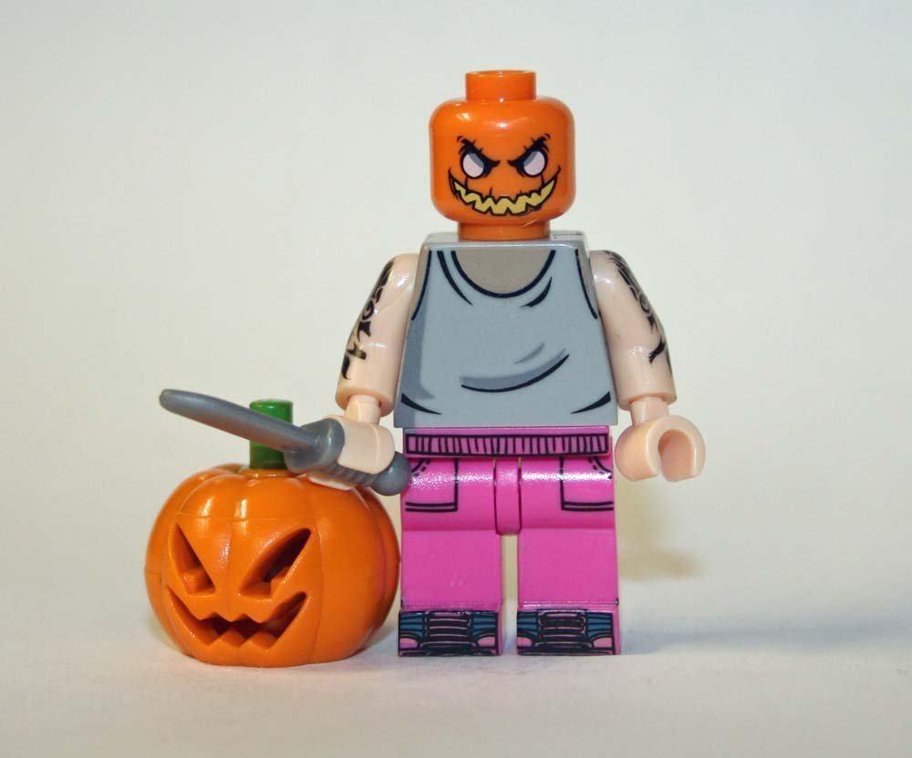Pumpkin Goblin Custom Minifigure Block Toys