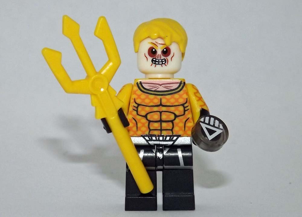 Aquaman Blackest Night Minifigure Block Toys
