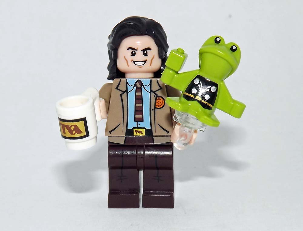 Loki with Throg Minifigure Block Toys