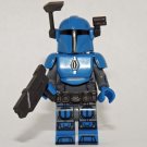 Mandalorian Blue Star Minifigure Block Toys