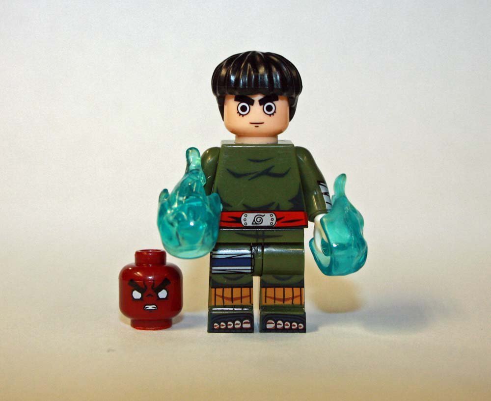 Rock Lee Naruto Minifigure Block Toys