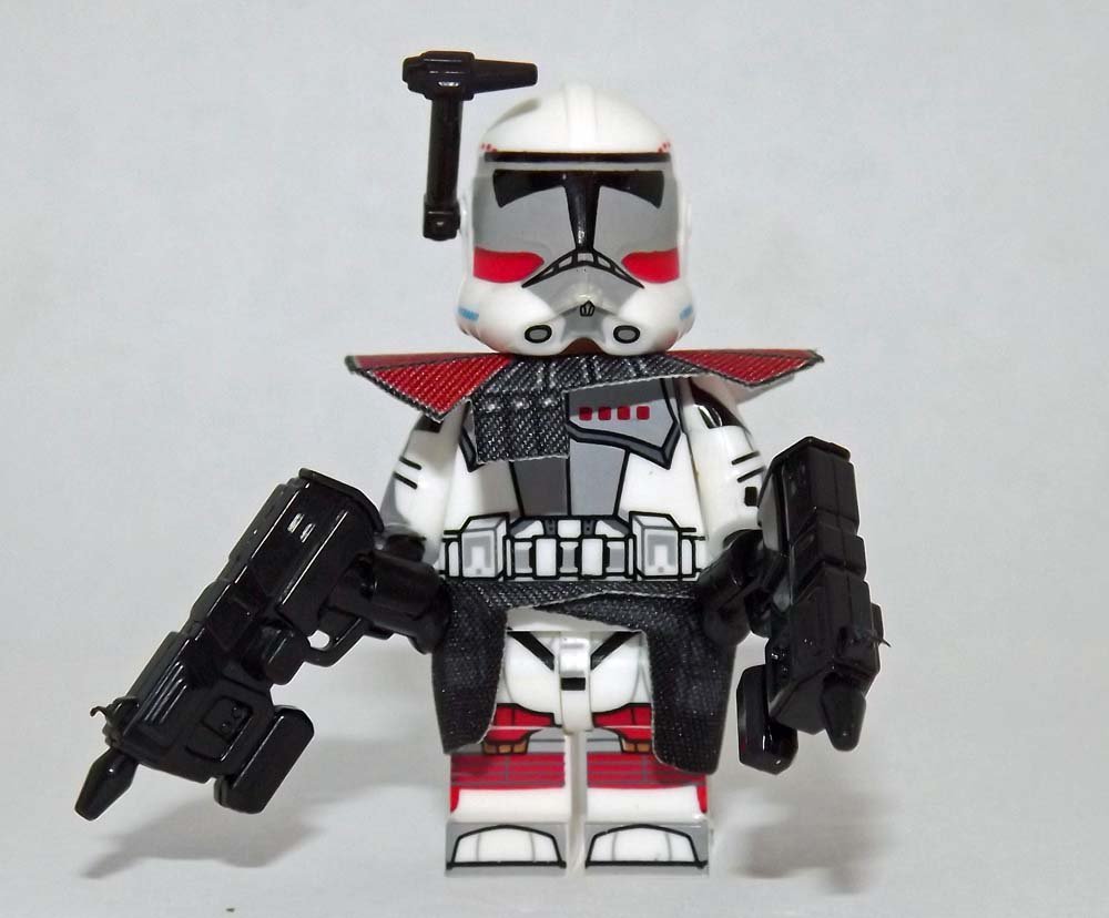 ARC Commander Hammer Minifigure Block Toys
