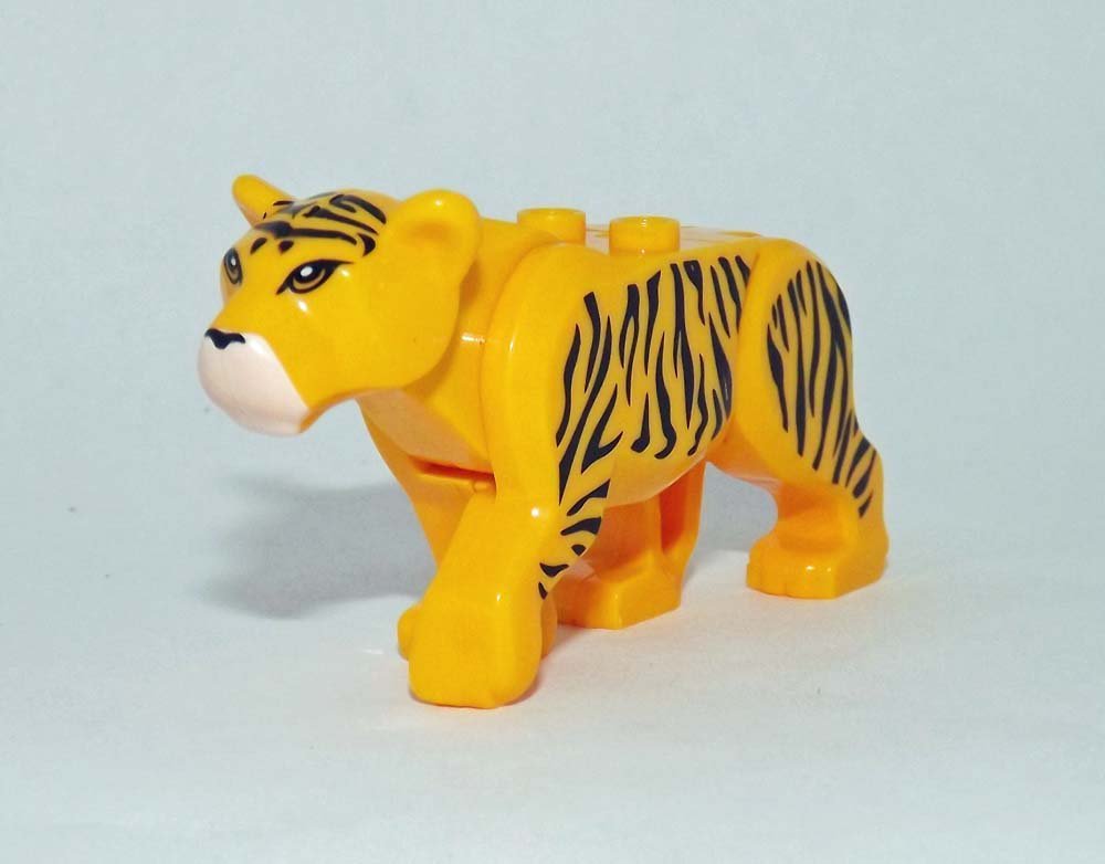 Tiger Animal Cat Minifigure Block Toys