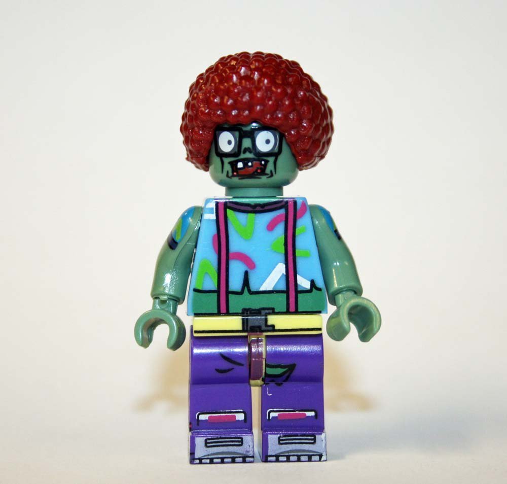 Zombie nerd Custom Minifigure Block Toys
