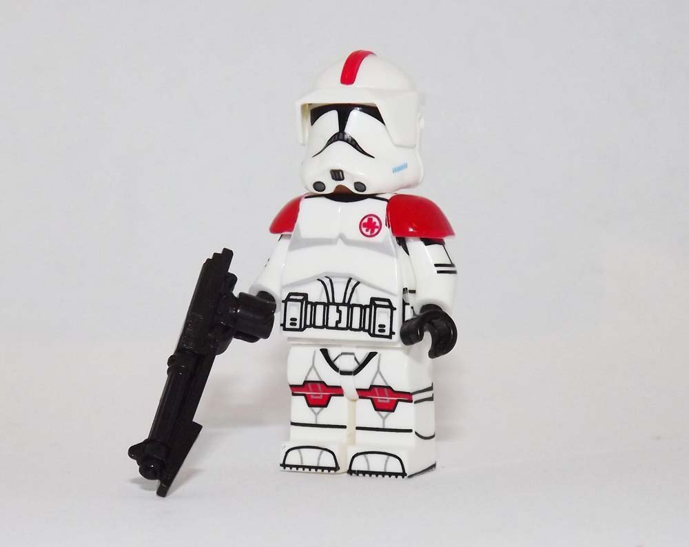 Medic Clone Wars Minifigure Block Toys
