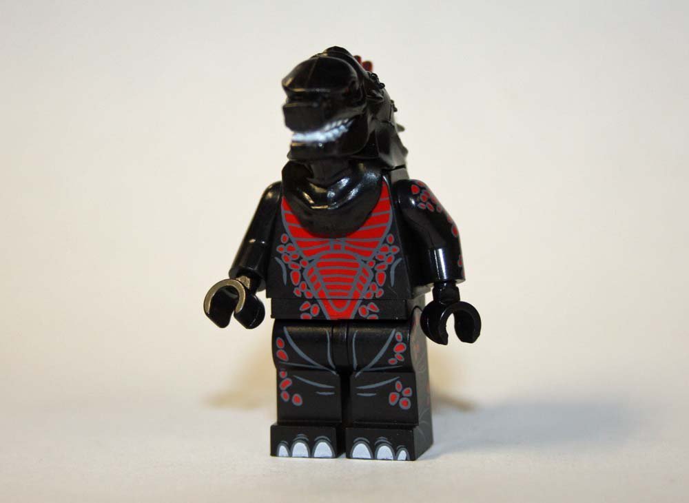 Dark Godzilla Monster Minifigure Block Toys