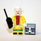 Doc Brown Back Minifigure Block Toys