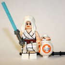 Rey with BB8 Minifigure Block Toys