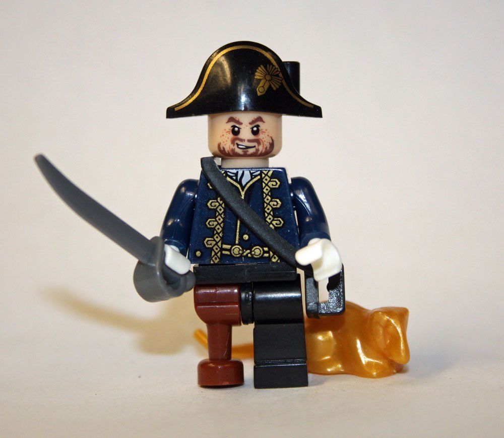 Captain Barbossa Pirate Minifigure Block Toys
