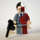 Two Face red Minifigure Block Toys