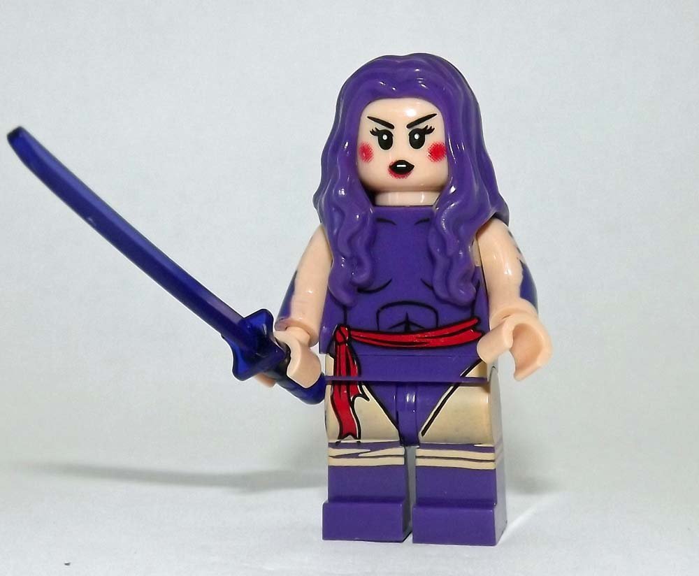 Psylocke v2 X-Men Minifigure Block Toys