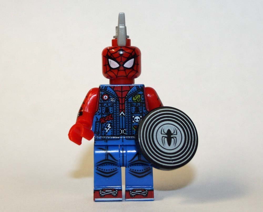 Spider-man Spider-Punk Spider-Verse Minifigure Block Toys