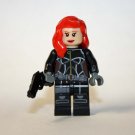 Black Widow red Minifigure Block Toys