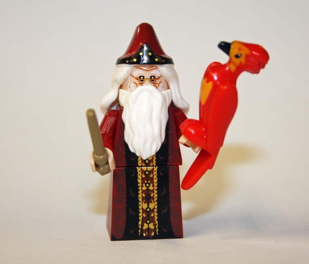Professor Dumbledore Red Minifigure Block Toys