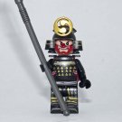 Samurai black Custom Minifigure Block Toys