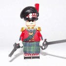 British Infantry officer Minifigure Block Toys