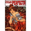 1902 Cycles Perfecta - 40x50 Inch Rolled Canvas Wall Art Print