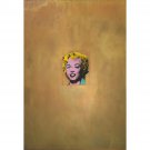 Gold Marilyn Monroe - 40x50 Inch Rolled Canvas Wall Art Print