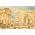 Antiquities of Pola - 40x50 Inch Rolled Canvas Wall Art Print Antiquities of Pola - 40x50 Inch Rolled Canvas Wall Art Print