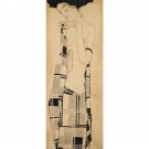 Egon Schiele - Girl standing - 40x50 Inch Rolled Canvas Wall Art Print