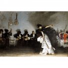 El Jaleo - 40x50 Inch Rolled Canvas Wall Art Print