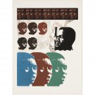 Elizabeth Catlett - Malcolm X Speaks for Us - 40x50 Inch Rolled Canvas Wall Art Print