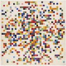 Spectrum Colors Arranged by Chance II - 40x50 Inch Rolled Canvas Wall Art Print